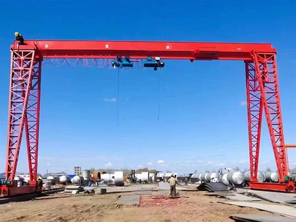Gantry crane. tower crane